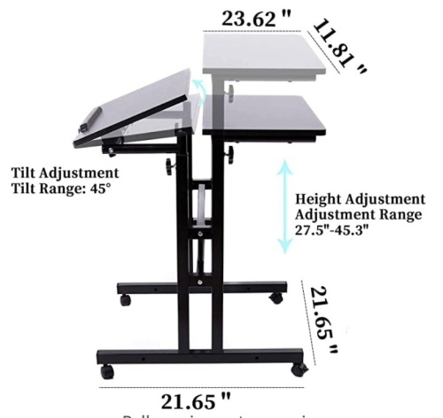 Standing Desk, E-Comm Return - Lot 44