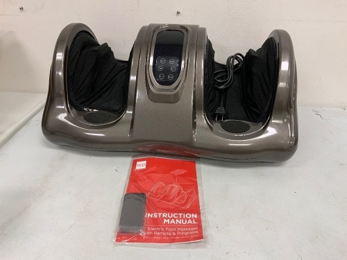 BCP Electric Foot Massager, Appears New, Sold as is - Lot 56