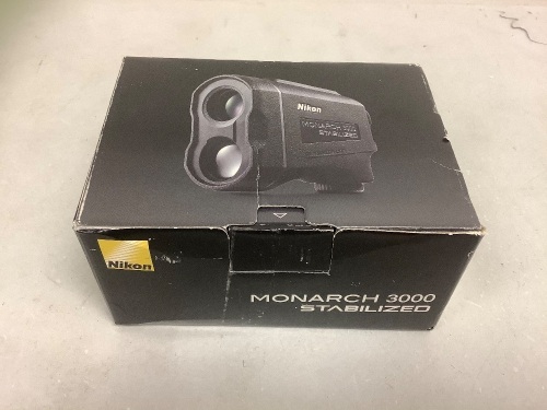 Nikon Monarch 3000 Stabilized Laser Rangefinder, E-Commerce Return, Sold as is - Lot 75