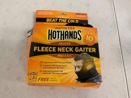 HotHands Fleece Neck Gaiter, E-Commerce Return, Sold as is - Lot 108