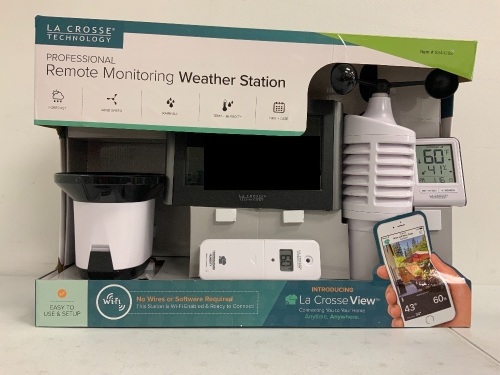 LaCrosse Technoloy Weather Station, E-Commerce Return, Sold as is - Lot 116