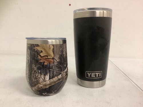 Lot of (2) Assorted Tumblers, E-Comm Return, Missing Mag Sliders on Lid - Lot 133