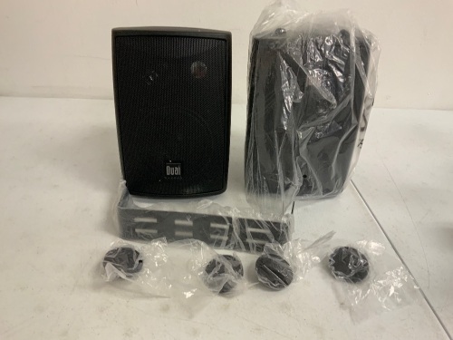 Dual Indoor/Outdoor Speakers, E-Commerce Return, Sold as is - Lot 145