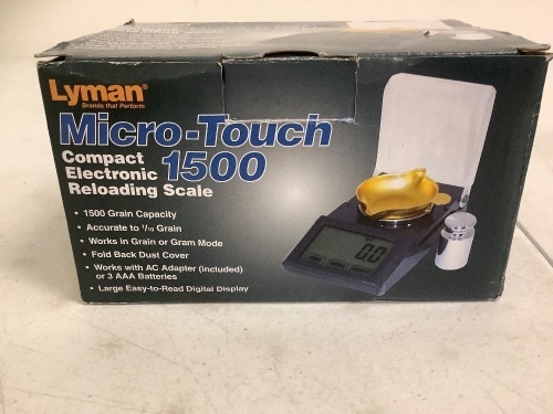Lyman Electronic Reloading Scale, E-Comm Return - Lot 185