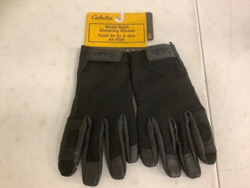 Mesh Back Shooting Gloves, Large, E-Comm Return - Lot 188