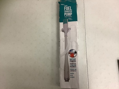 Fuel Transfer Pump, E-Commerce Return, Sold as is - Lot 227