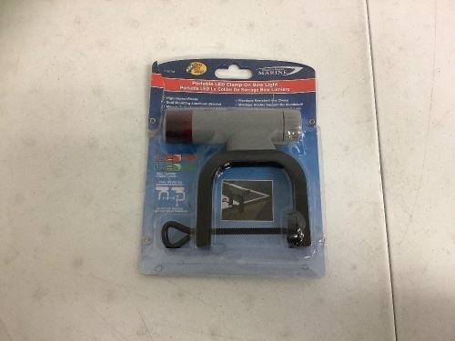 Portable LED Clamp-On Bow Light, E-Commerce Return, Sold as is - Lot 239