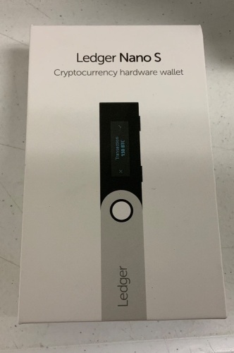 Ledger Nano S Cryptocurrency Hardware Wallet, E-Comm Return - Lot 299