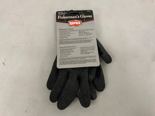 Rapala Frisherman Gloves, E-Commerce Return, Sold as is - Lot 454
