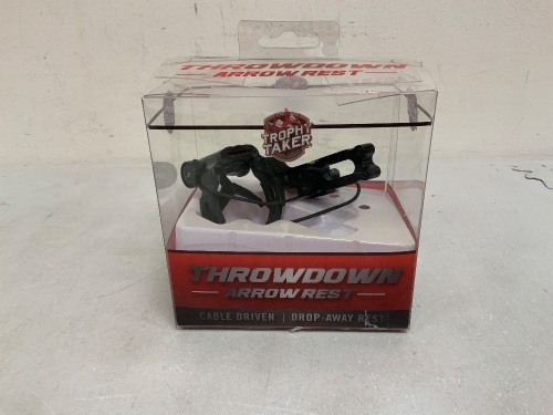 Trophy Taker Arrow Rest, E-Commerce Return, Sold as is  - Lot 460