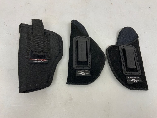 lot of (3) Range Maxx Gun Holsters, E-Commerce Return, Sold as is - Lot 479