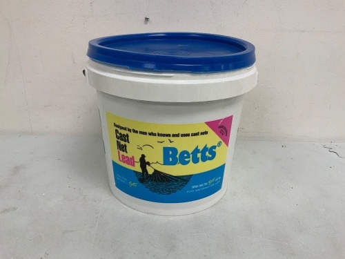 Betts Lead Cast Net, E-Commerce Return, Sold as is - Lot 496