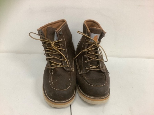 Carhartt Mens Wedge Boots, Size 8, E-Comm Return - Lot 503
