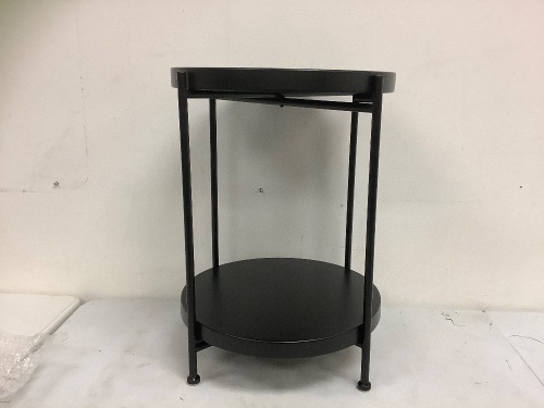 Black Folding Table, Appears New, Sold as is - Lot 512