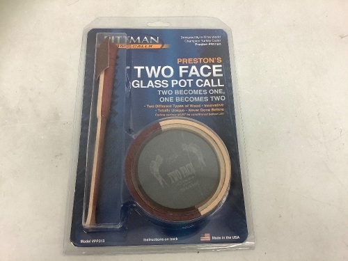 Pittman Game Calls Glass Pot Call, Appears New, Sold as is - Lot 570