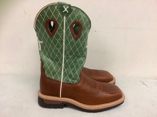 Men's Cowboy Boots, Size 7.5, Appears New, Sold as is - Lot 618