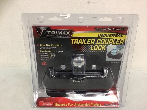 Trailer Coupler Lock, E-Commerce Return, Sold as is - Lot 623