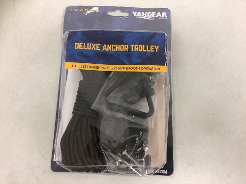 Yakgear Deluxe Anchor Trolley, Appears New, Sold as is - Lot 628