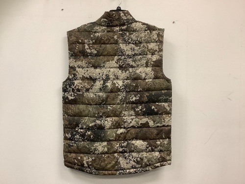 Mens Camo Puffer Vest, M, E-Commerce Return, Sold as is - Lot 630