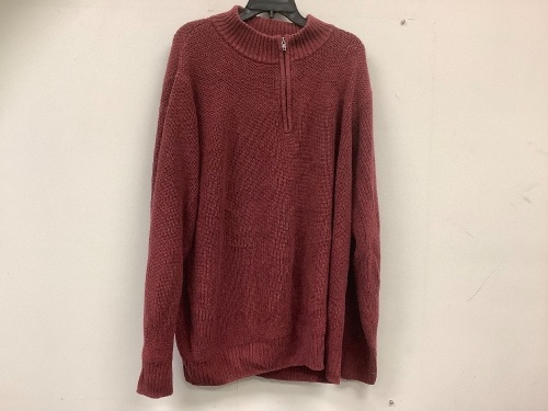 RedHead Mens Pullover Sweater, 2XL, E-Commerce Return w/ Damage, Sold as is - Lot 639