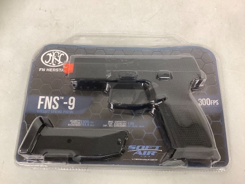 FNS-9 Spring-Powered Airsoft Pistol, E-Commerce Return, Sold as is - Lot 661
