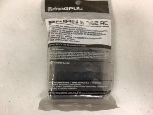 Magpul Pmag 5 7.62 AC Magazine, E-Commerce Return, Sold as is - Lot 669