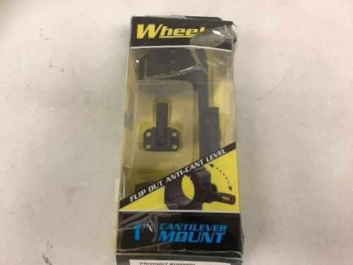 Wheeler 1" Cantilever Mount, E-Commerce Return, Sold as is - Lot 677