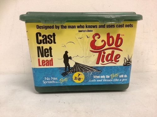Cast Net Lead, E-Commerce Return, Sold as is - Lot 689