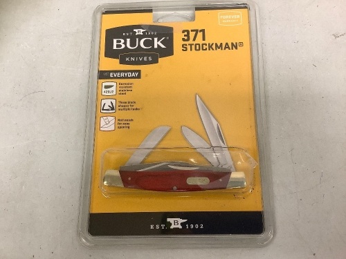Buck 371 Stockman Folding Knife, E-Commerce Return, Sold as is - Lot 691