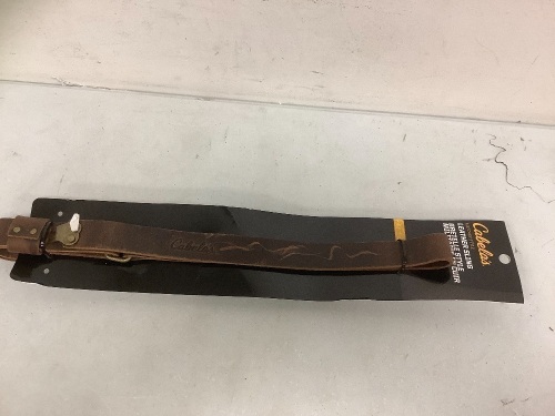 Military Style Leather Sling, Appears New, Sold as is - Lot 692