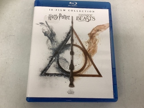 Harry Potter/ Fantastic Beasts 10 Film Blu Ray DVD Collection, E-Comm Return, Sold as is - Lot 703