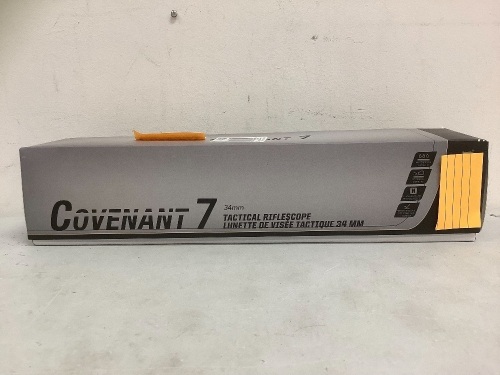 Covenant 7 Tactical Riflescope, E-Commerce Return, Sold as is - Lot 705