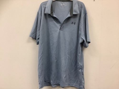 Under Armour Mens Polo, 3XL, E-Comm Return - Lot 718
