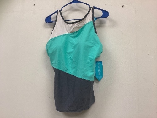 Free Country Womens Swim Top, XL, Appears New, Sold as is - Lot 719
