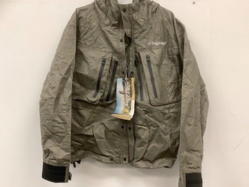 Frogg Toggs Wading Jacket, M, Appears New, Sold as is - Lot 720