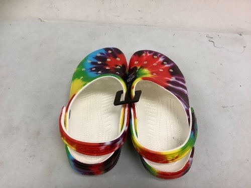 Tie Dye Crocs, M6 W8, E-Commerce Return, Sold as is - Lot 726