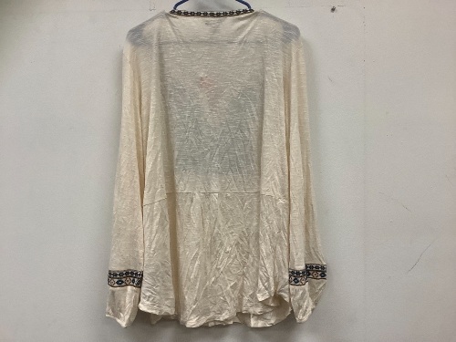 Bob Timberlake Womens Shirt, XXL, Appears New, Sold as is - Lot 737