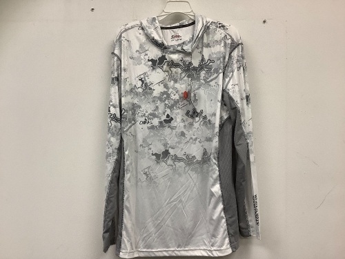 World Wide Sportsman Mens Hooded Shirt, L, Appears New, Sold as is - Lot 750