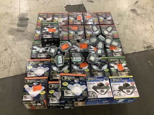 Lot of Beyond Bright Light Bulbs, Mixed Models - Uninspected - Lot 85