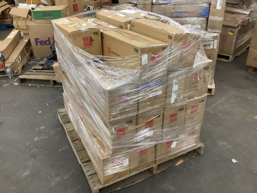 Lot of (30) Set of 2 Pre-Lit Pathway Christmas Trees w/ Pine Cones, Timer, 24.5in - Uninspected, High Retail Value - Lot 87