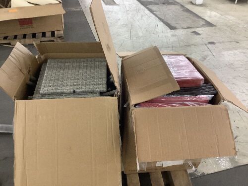 Lot of (2) 4 Pack Outdoor Dining Chairs - Unknown if Complete  - Lot 79