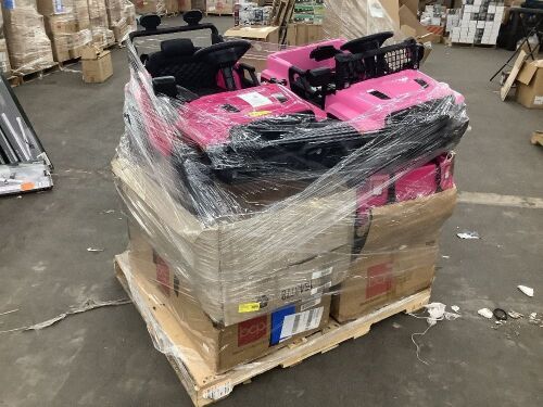 Lot of (6) Ride On Toys - For Parts or Repair  - Lot 115