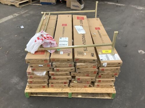 Lot of (28) 3ft Christmas Stocking Stand - Uninspected - Lot 76