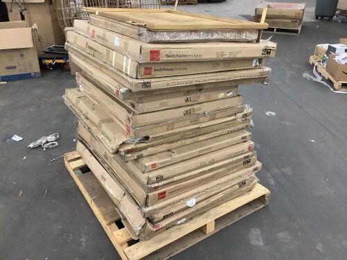 Lot of (22) Fireplace Screens - Uninspected - Lot 120