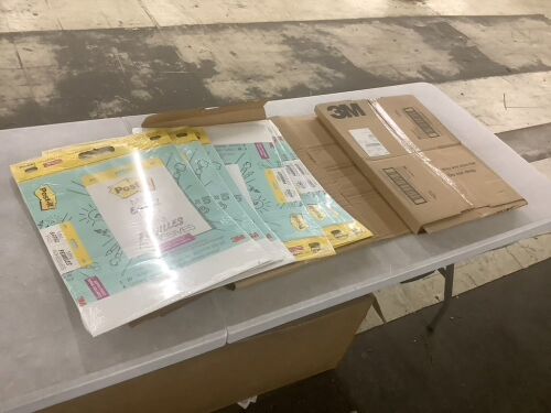 Lot of (2) Post-It Mini Easel Pad, 6 Pack  - Lot 532