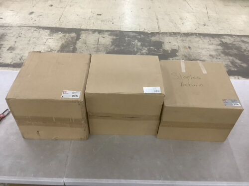 Lot of (3) TRU RED Wire Mesh File Organizer - Lot 534