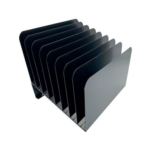 Huron Vertical 8-Compartment Steel Desk Organizer - Lot 535