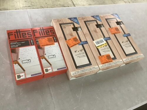 Lot of Floor & Wall Vents  - Lot 451