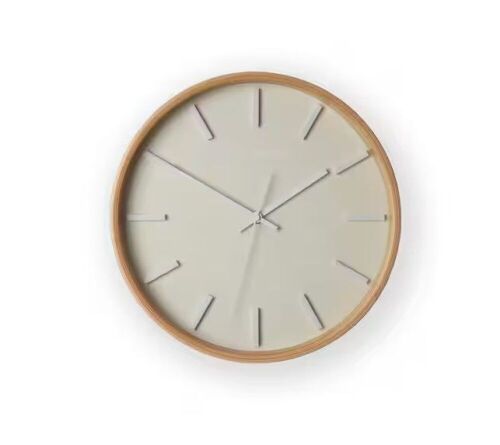 Laura Ashley Mounton Pale Dove Grey Wooden Clock - Lot 405