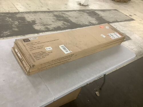 Lot of (4) Hampton Bay Avondale 11.25 in. W x 48 in. H Universal Cabinet End Panel in Dove Gray - Lot 460